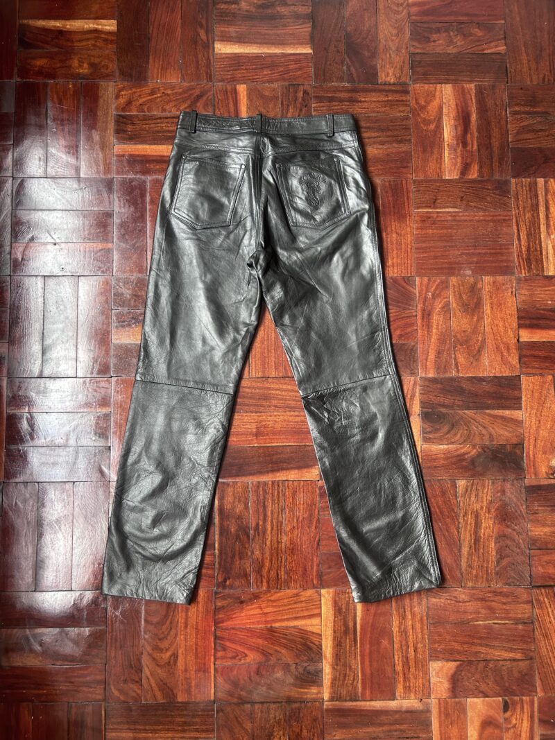 Vintage Leather Trousers - Image 5