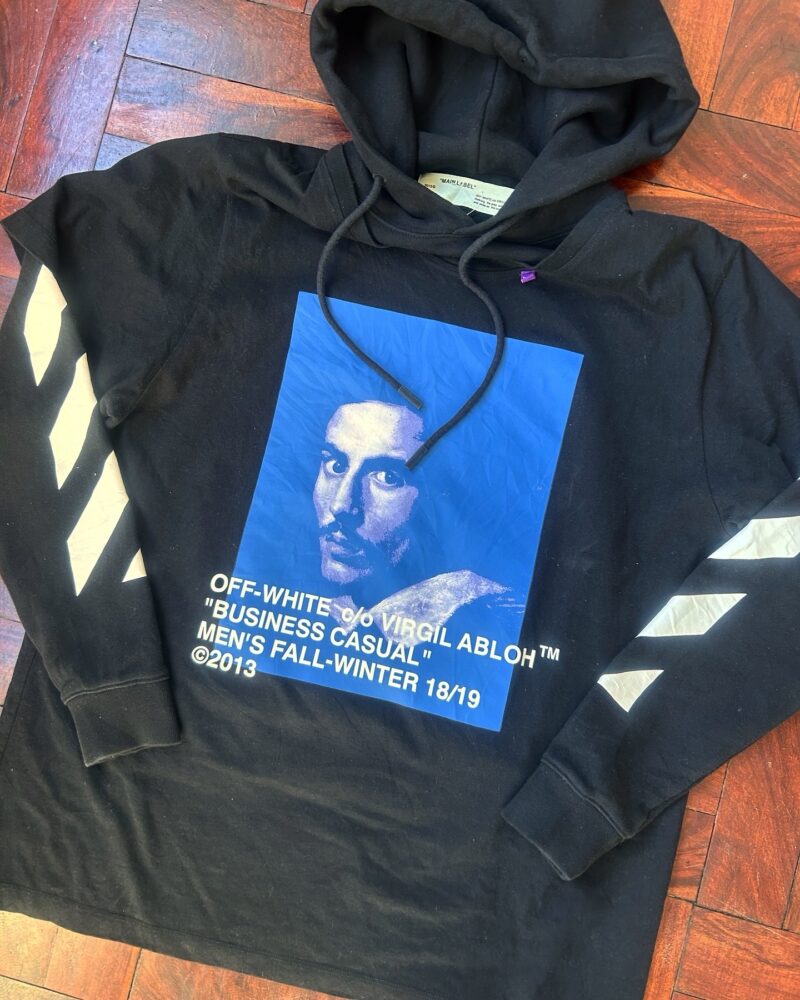 Off-White 2 in 1 T-Shirt & Hoodie - Image 2