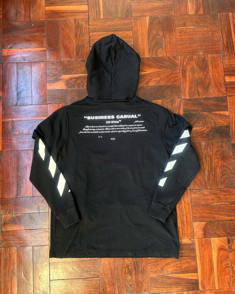 Off-White 2 in 1 T-Shirt & Hoodie - Image 3