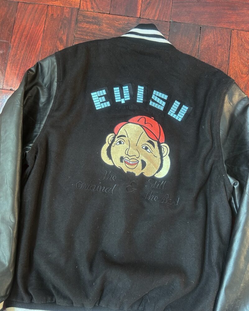 Vintage Evisu Bomber Jacket - Image 2