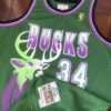 Milwaukee Bucks Hardwood Classics Basketball Jersey - Image 2