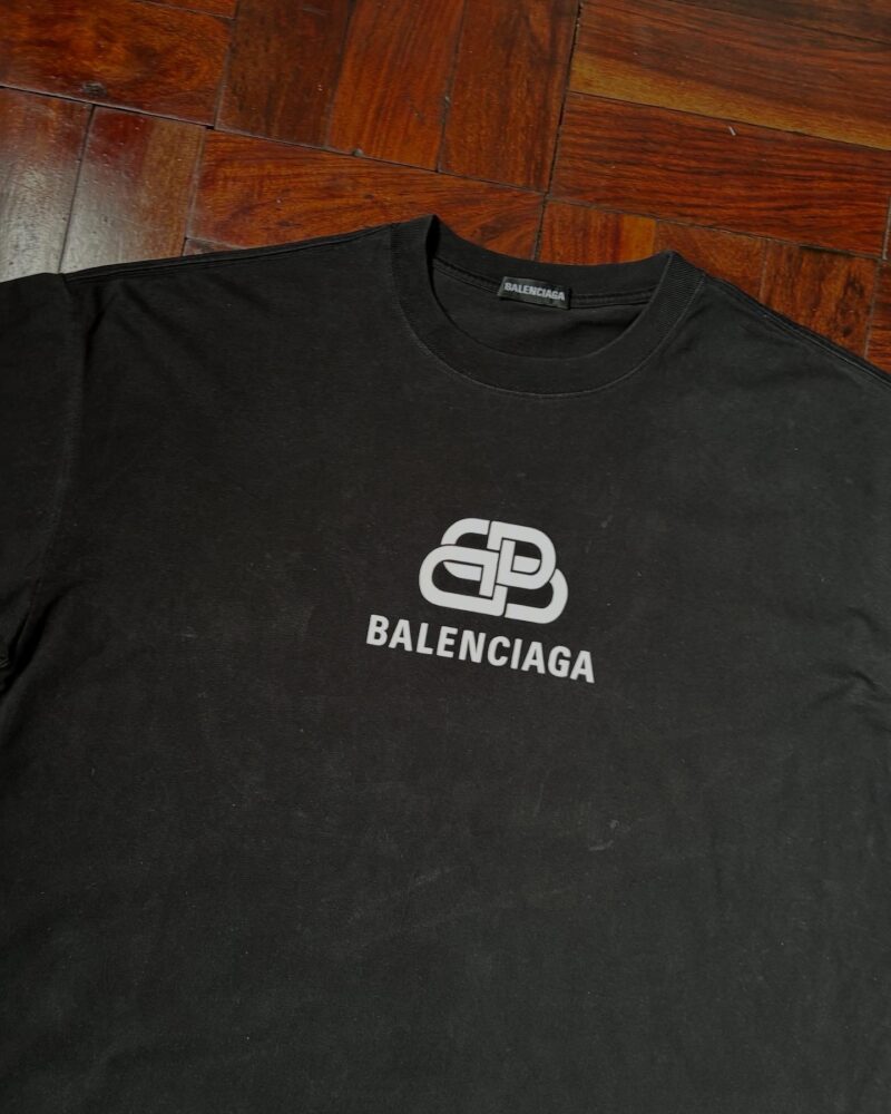 Pre owned Balenciaga BB T-shirt - Image 2