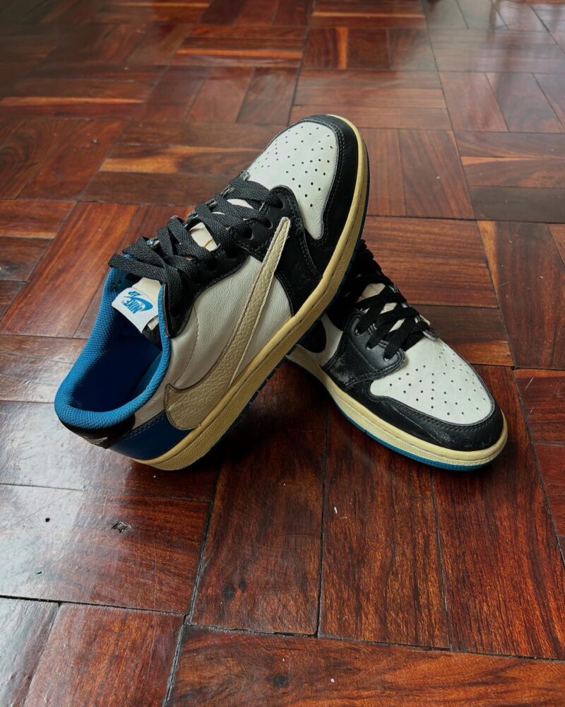 Nike Air Jordan 1 Low Travis Scott x Fragment - UK7