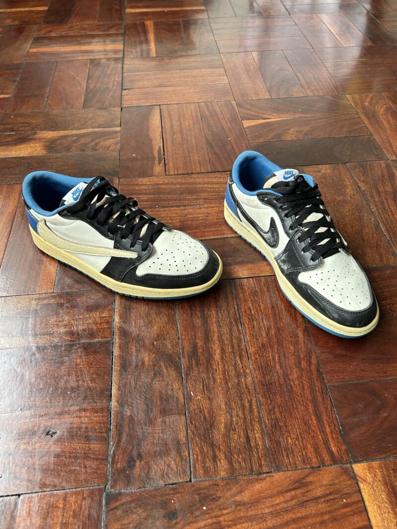 Nike Air Jordan 1 Low Travis Scott x Fragment - UK7 - Image 6