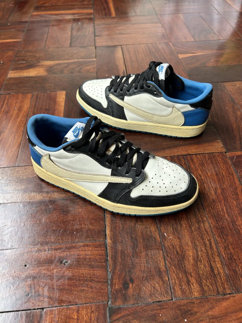 Nike Air Jordan 1 Low Travis Scott x Fragment - UK7 - Image 4