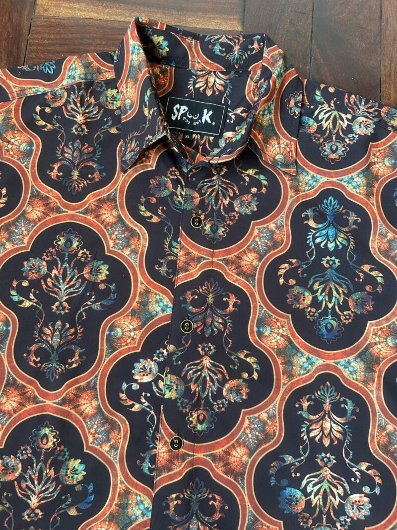 Spook Gear Afrocentric Swirls Summer Shirt - Image 3