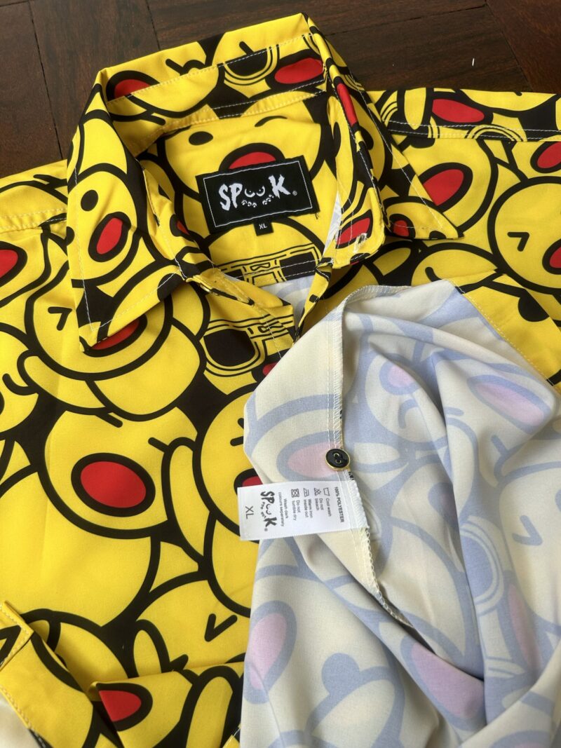 Spook Gear Emoji Faces Summer Shirt - Image 3