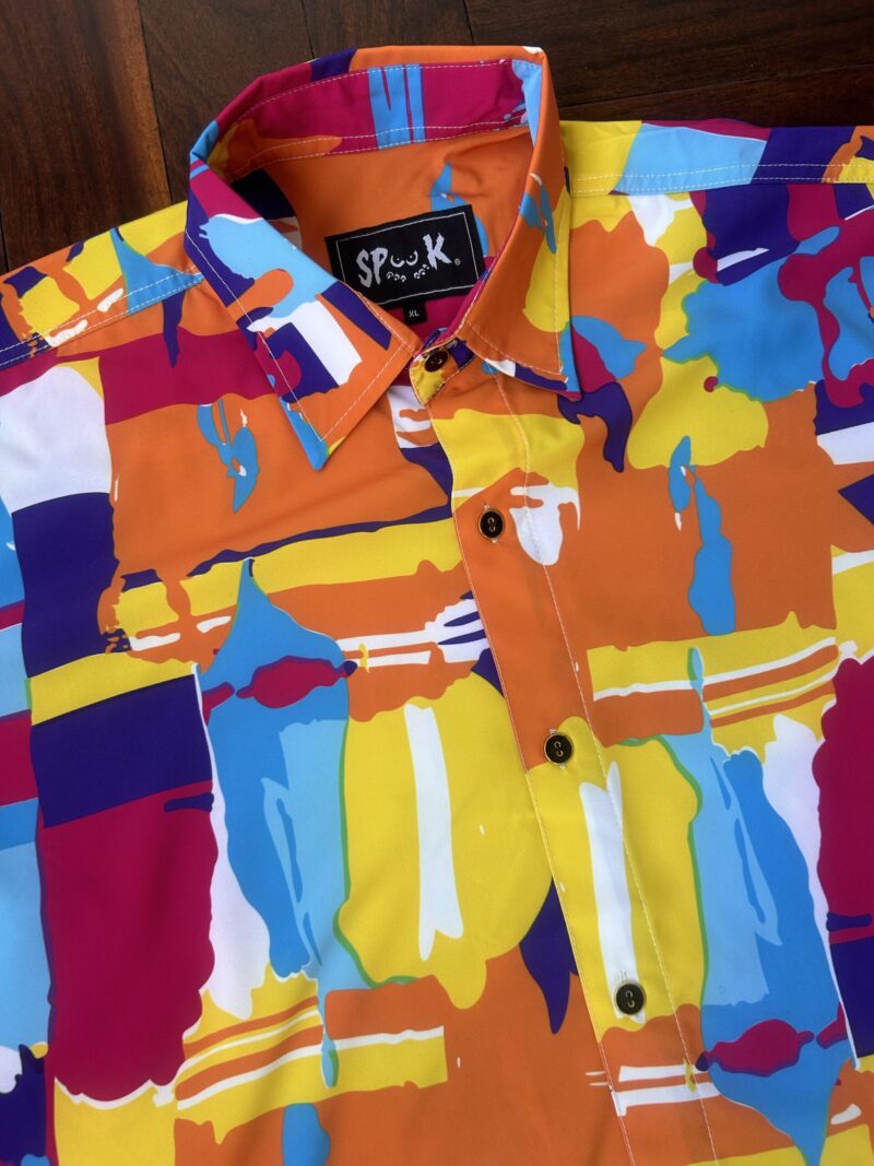 Spook Gear Paint Splash Summer Shirt - Image 3