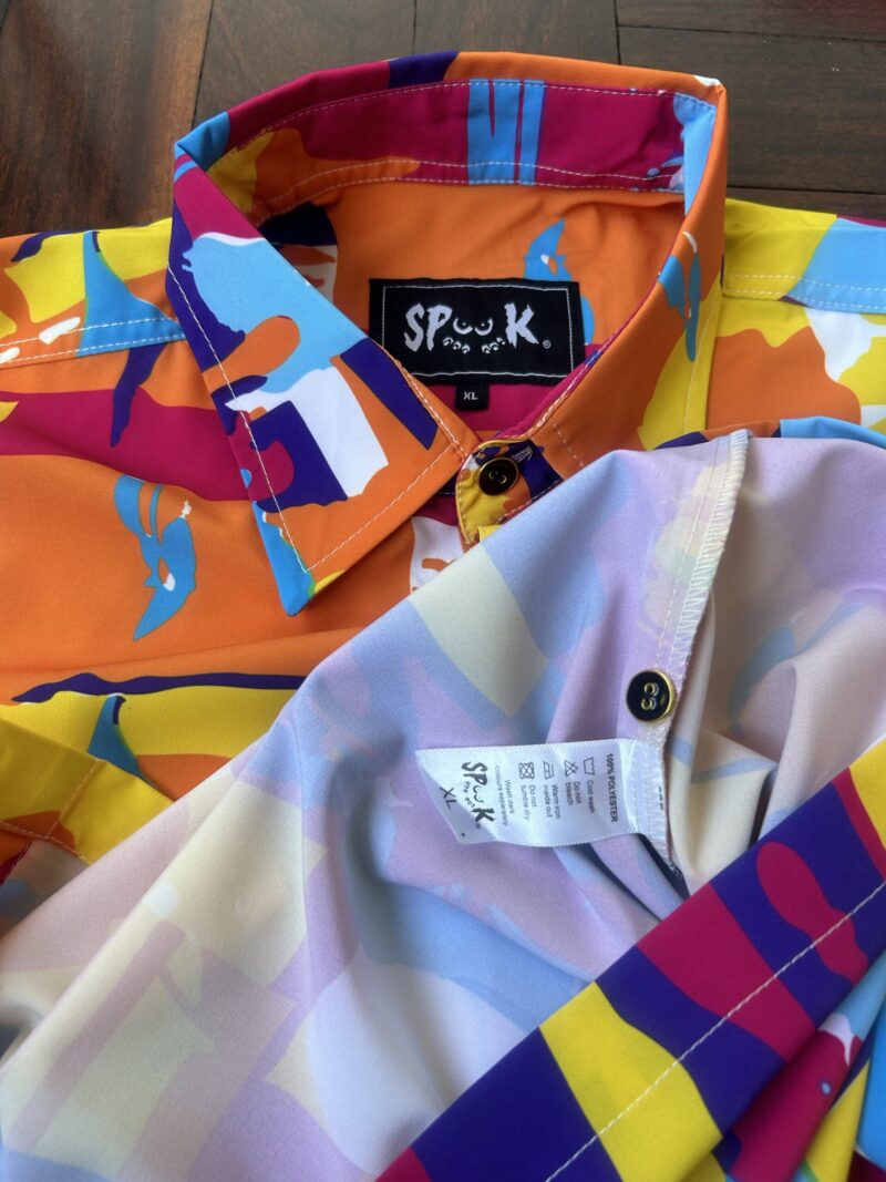 Spook Gear Paint Splash Summer Shirt - Image 2
