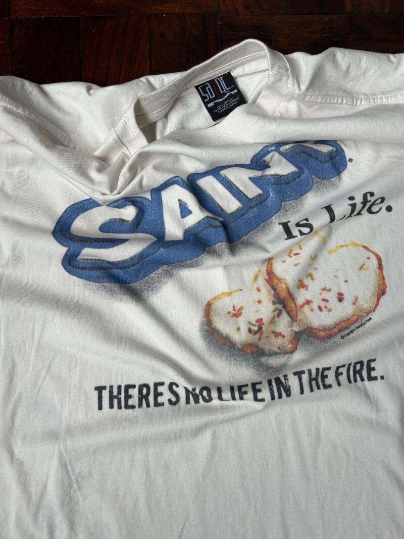 Saint Spell Out T-Shirt (L) - Image 2
