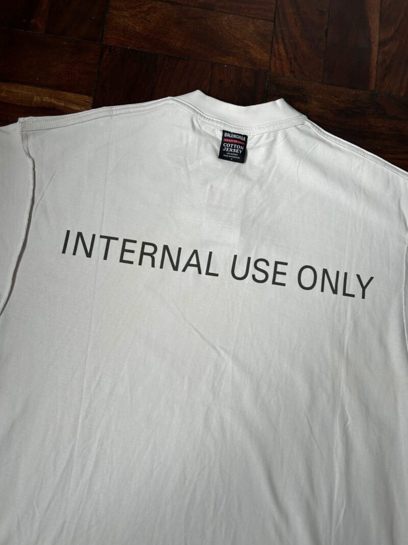 Balenciaga Internal Use Only T-Shirt (M) - Image 4