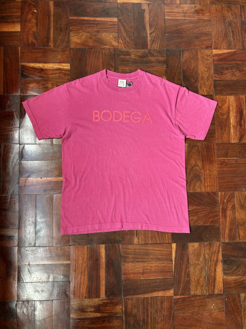 Pre owned Bodega Spell Out T-Shirt (L)