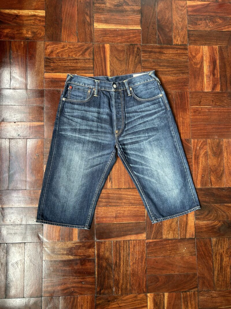 Vintage Evisu Japanese Denim Jorts - Image 4