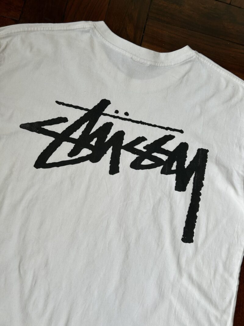 Stussy Spell Out Logo T-Shirt - Image 2