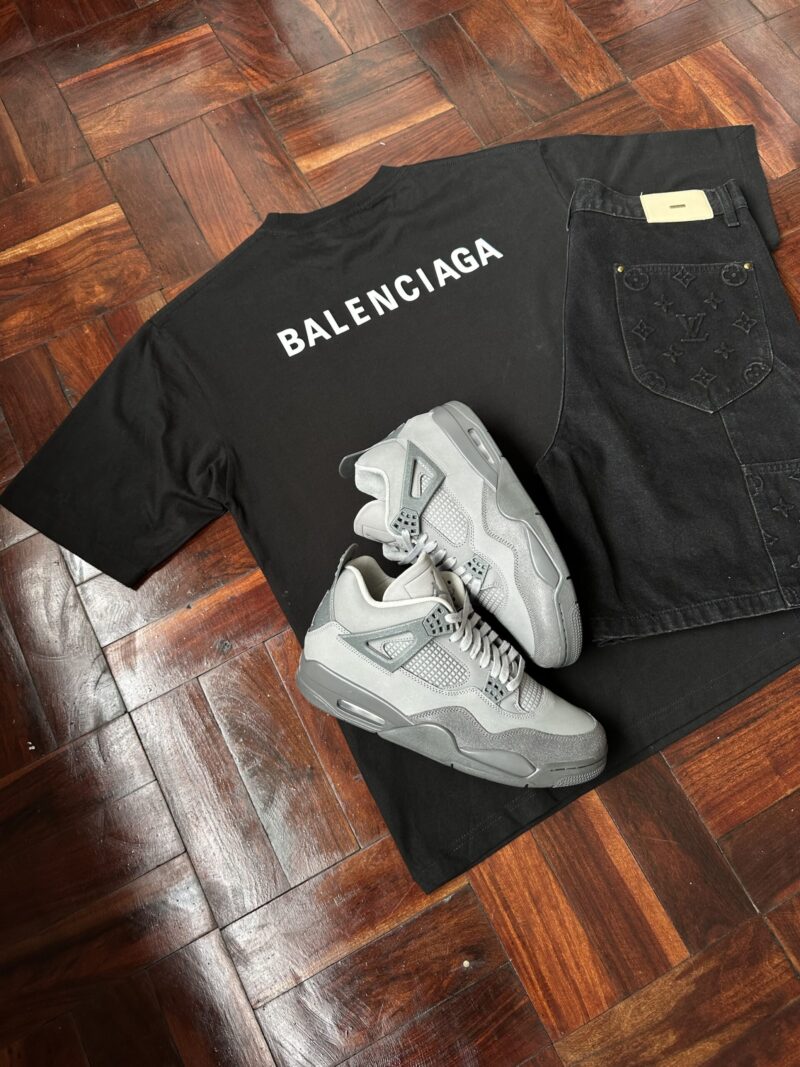 Balenciaga Spell Out T-Shirt - L - Image 5