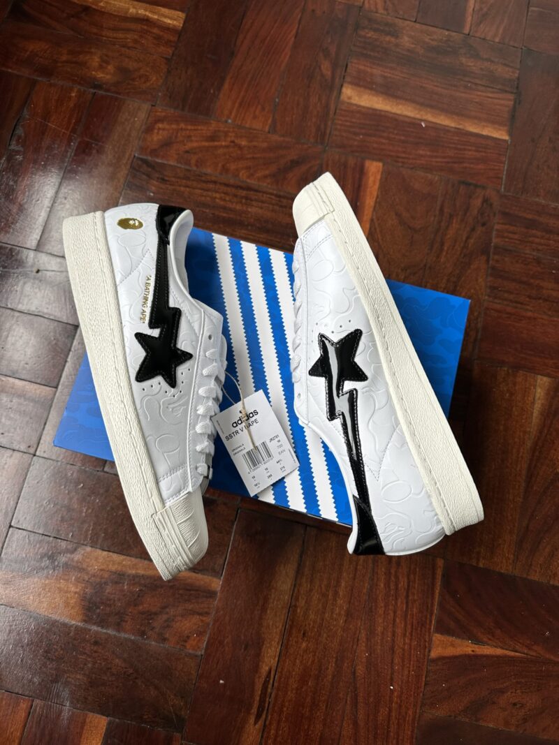 Adidas x Bape Superstar Vintage (UK9,UK10,UK11) - Image 2