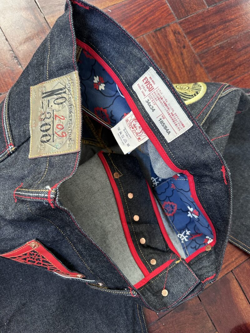 Pre owned Evisu Japanese Denim (34) - Image 4