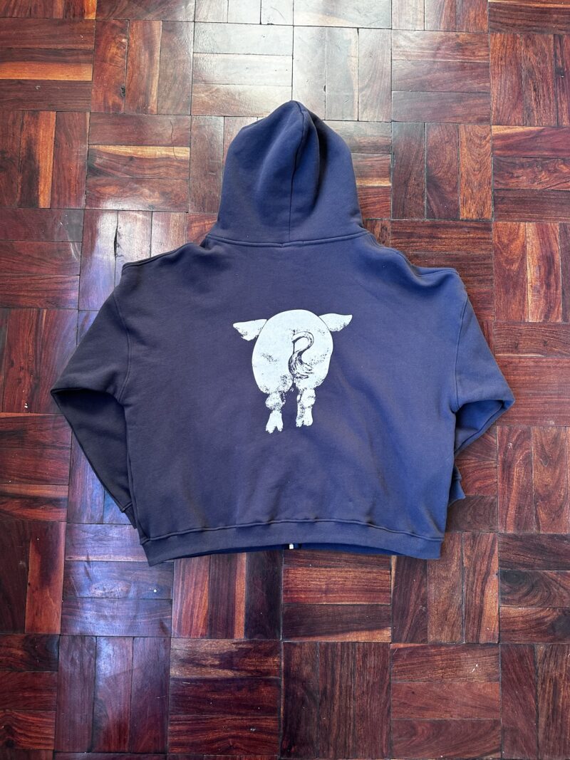 Depressed Rich Kids Zip Up Hoodie (L) - Image 4