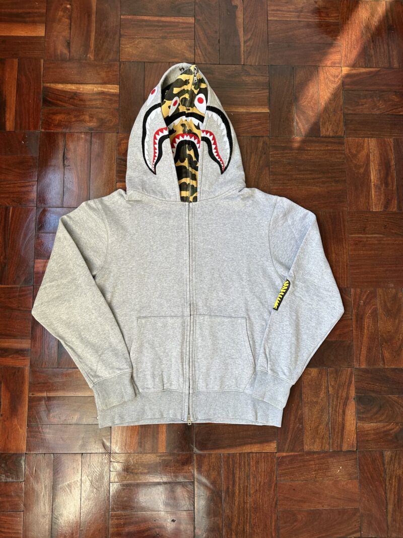 Vintage Bape Shark Zip Up Hoodie