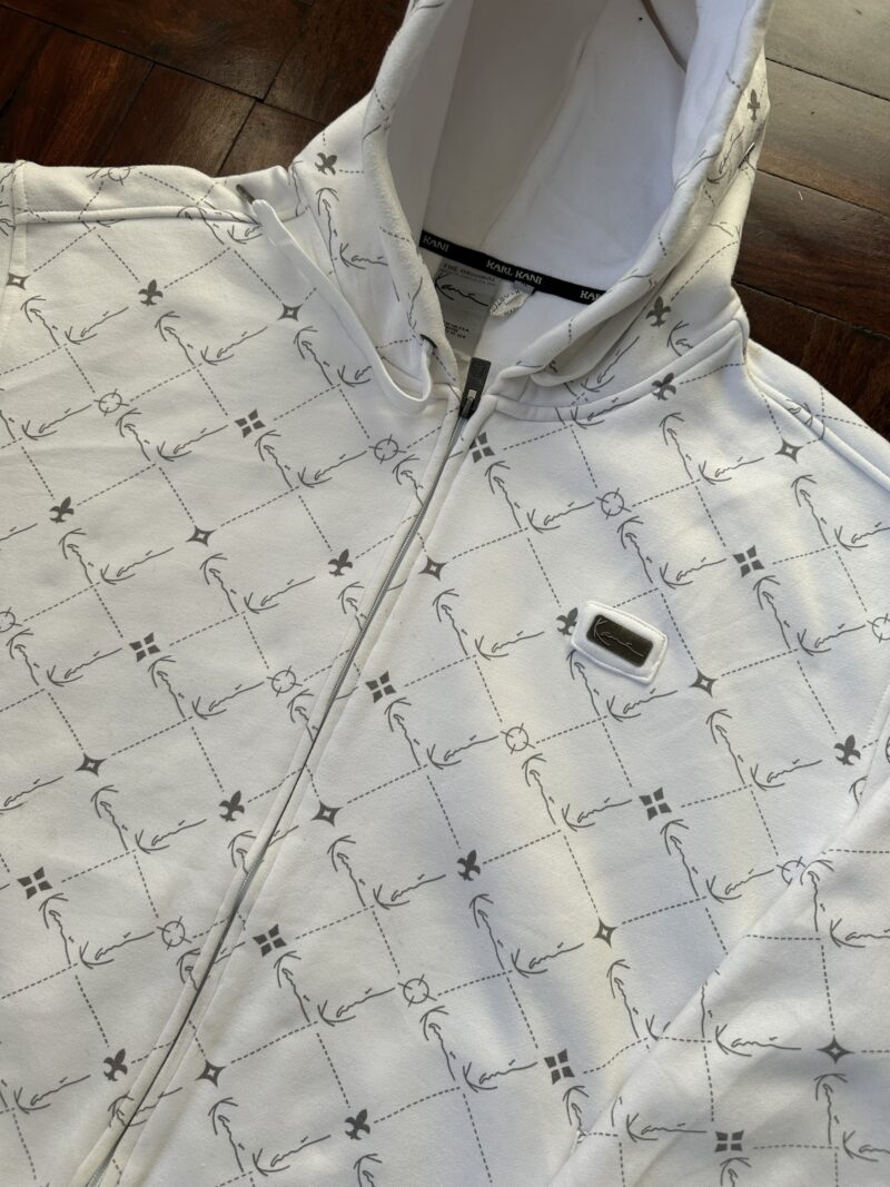 Vintage Kani Karl Zip Up Hoodie (XL) - Image 2