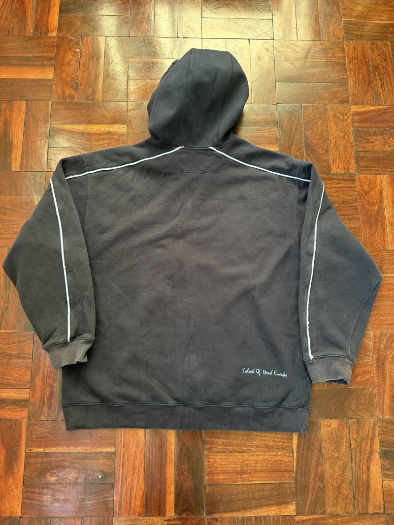 Vintage Y2K School of Hard Knocks Zip Up Hoodie - (XL) - Image 4