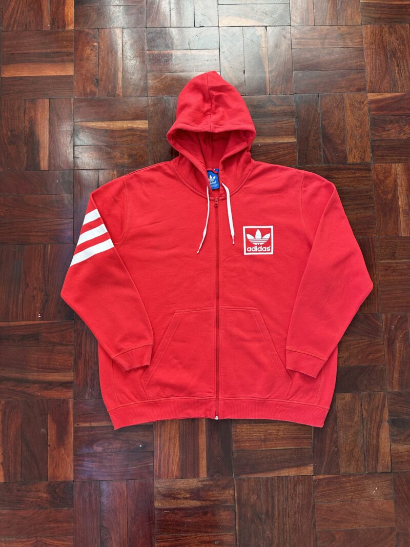 Vintage Adidas Zip Up Hoodie