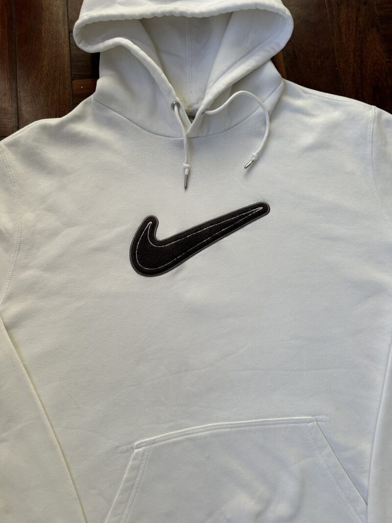 Vintage Nike Spell Out Hoodie (L) - Image 3