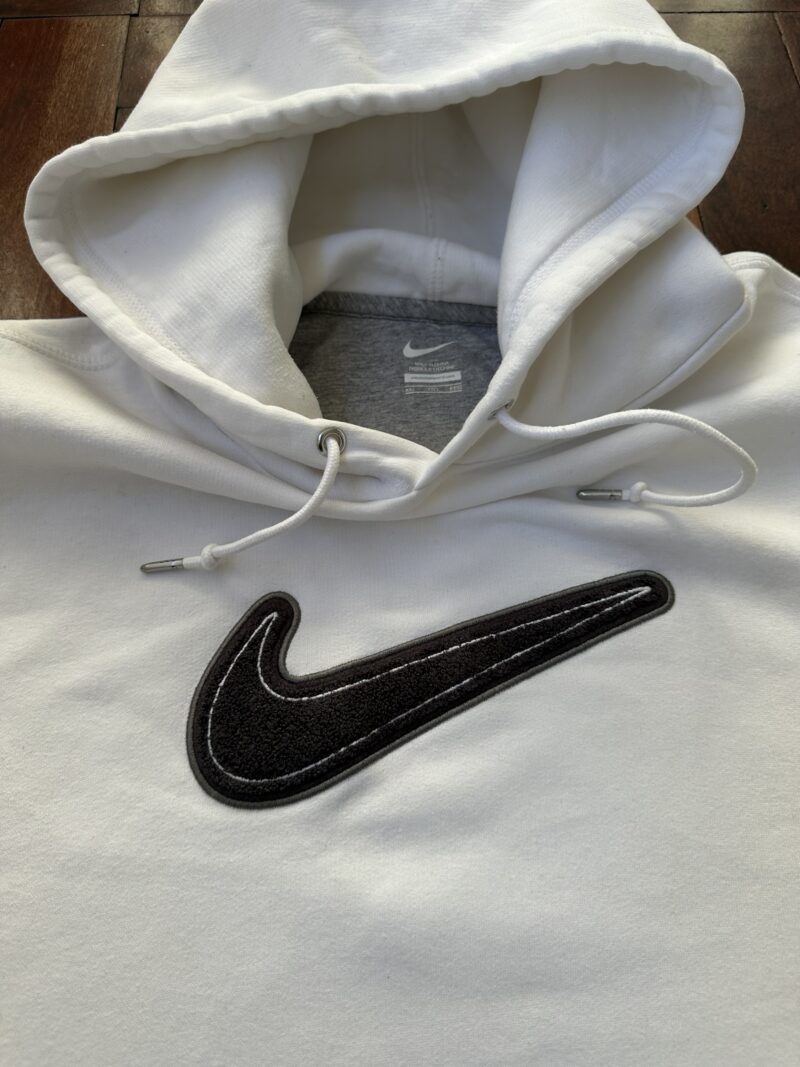 Vintage Nike Spell Out Hoodie (L) - Image 2