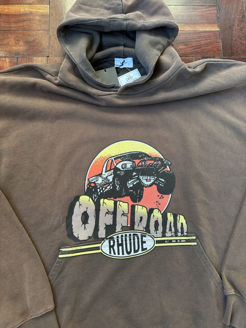 Rhude Off Road Spell Out Hoodie (2XL) - Image 2