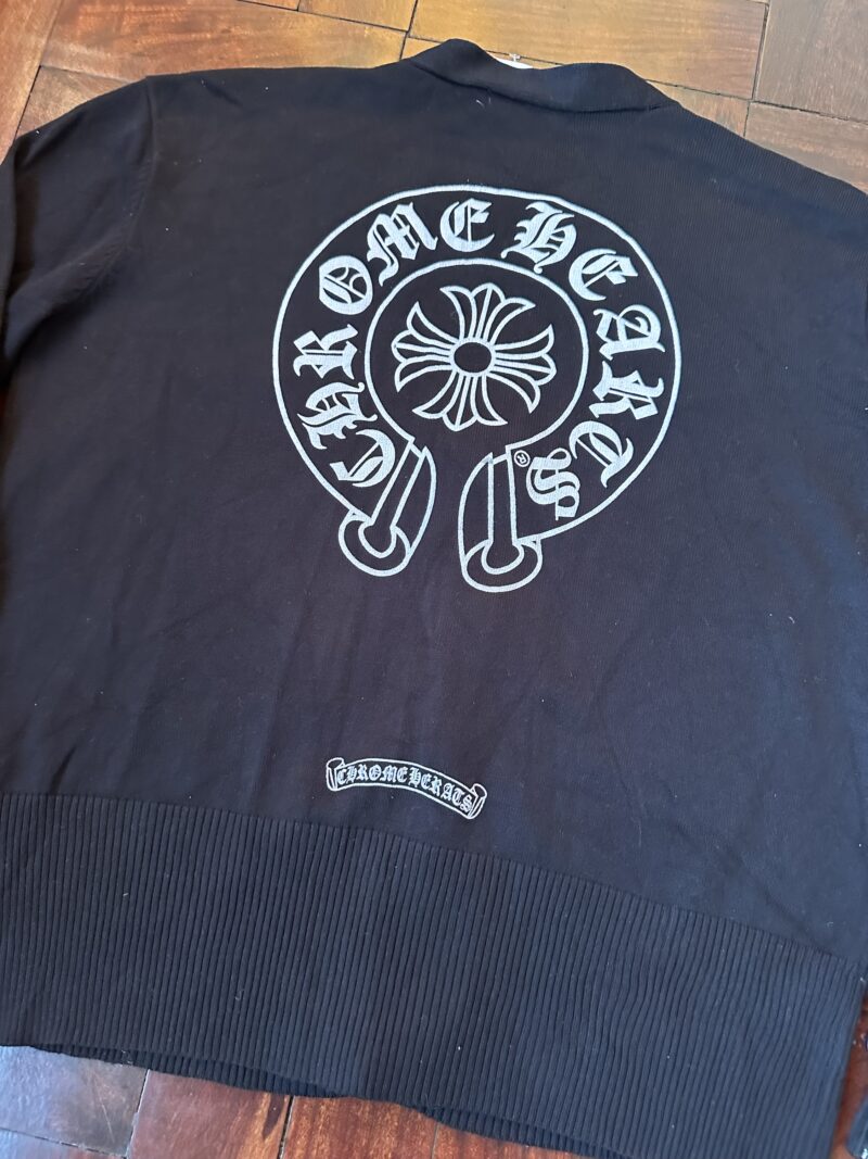 Vintage Chrome Hearts Cardigan (M) - Image 3