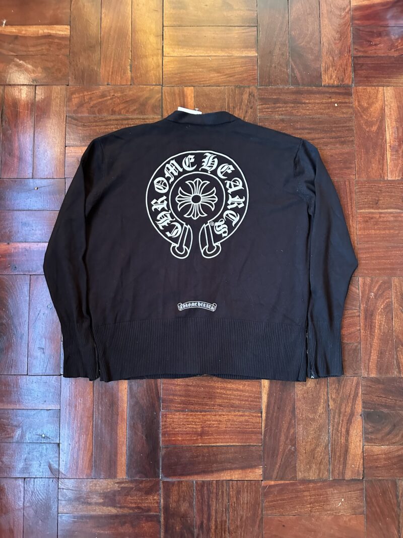 Vintage Chrome Hearts Cardigan (M) - Image 4
