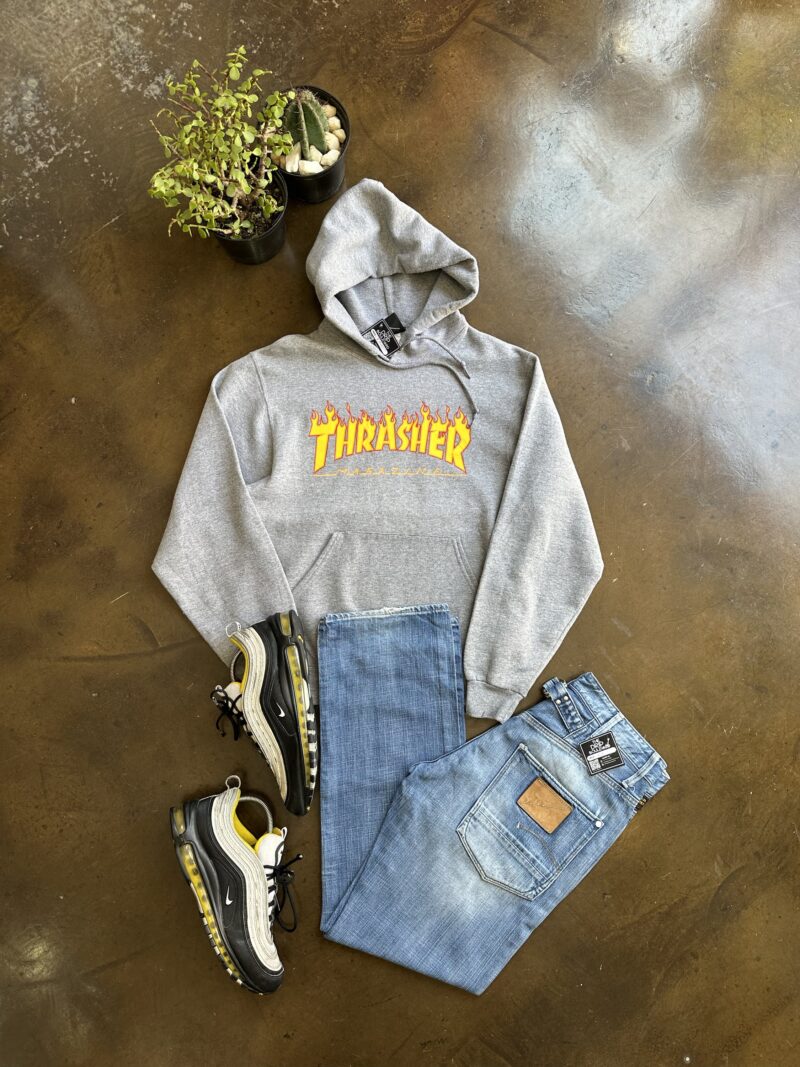 Vintage Trashers Magazine Hoodie - L - Image 3