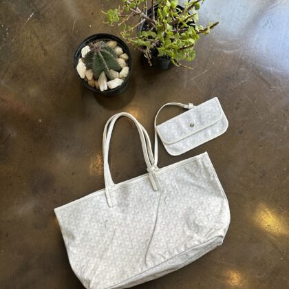 Pre owned Goyard mini tote bag