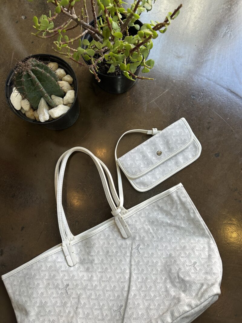 Pre owned Goyard mini tote bag - Image 2