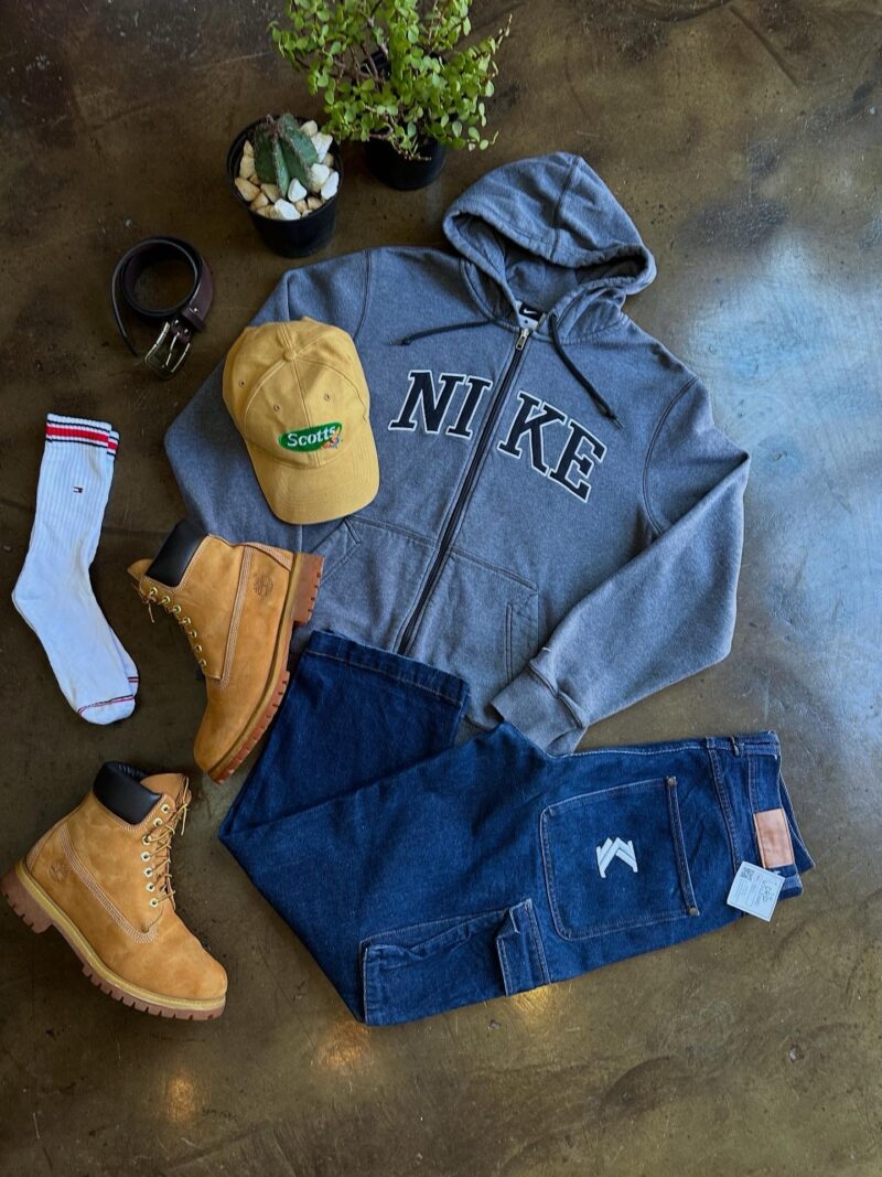 Vintage Nike Zip Up Hoodie - Image 4