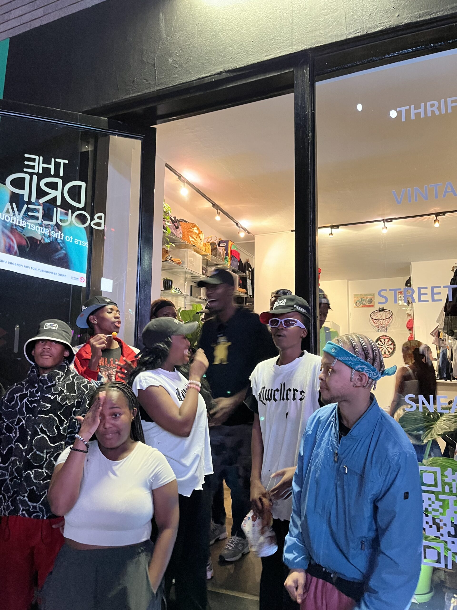 The Drip Boulevard x Qwellers - Thrift store Launch Johannesburg