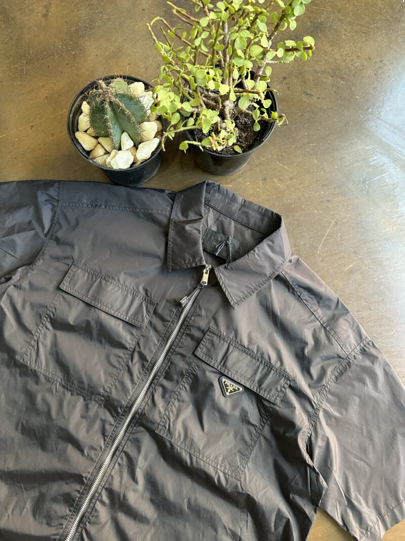 Prada Nylon Shirt - Large - Image 2