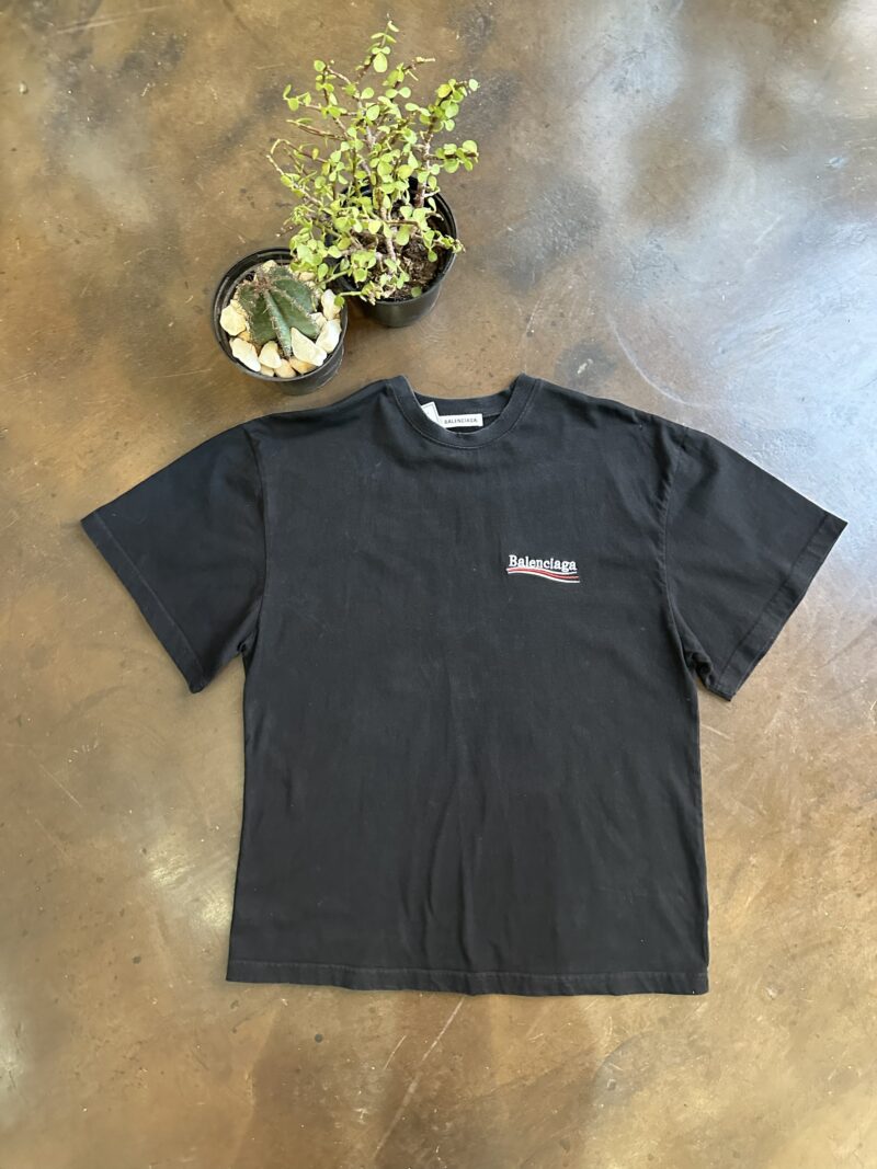 Balenciaga Spell Out T-Shirt - L - Image 3