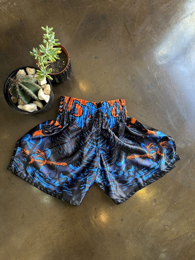 Vintage Kick Box Shorts - S - Image 3