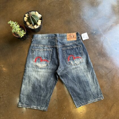 Evisu Denim Jorts - 32
