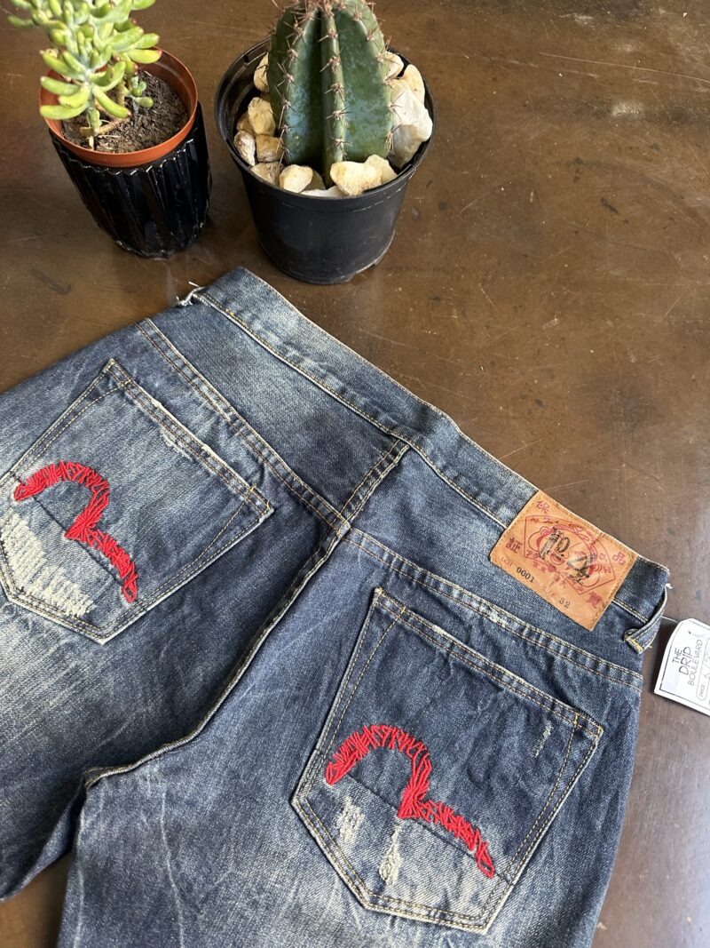 Evisu Denim Jorts - 32 - Image 3