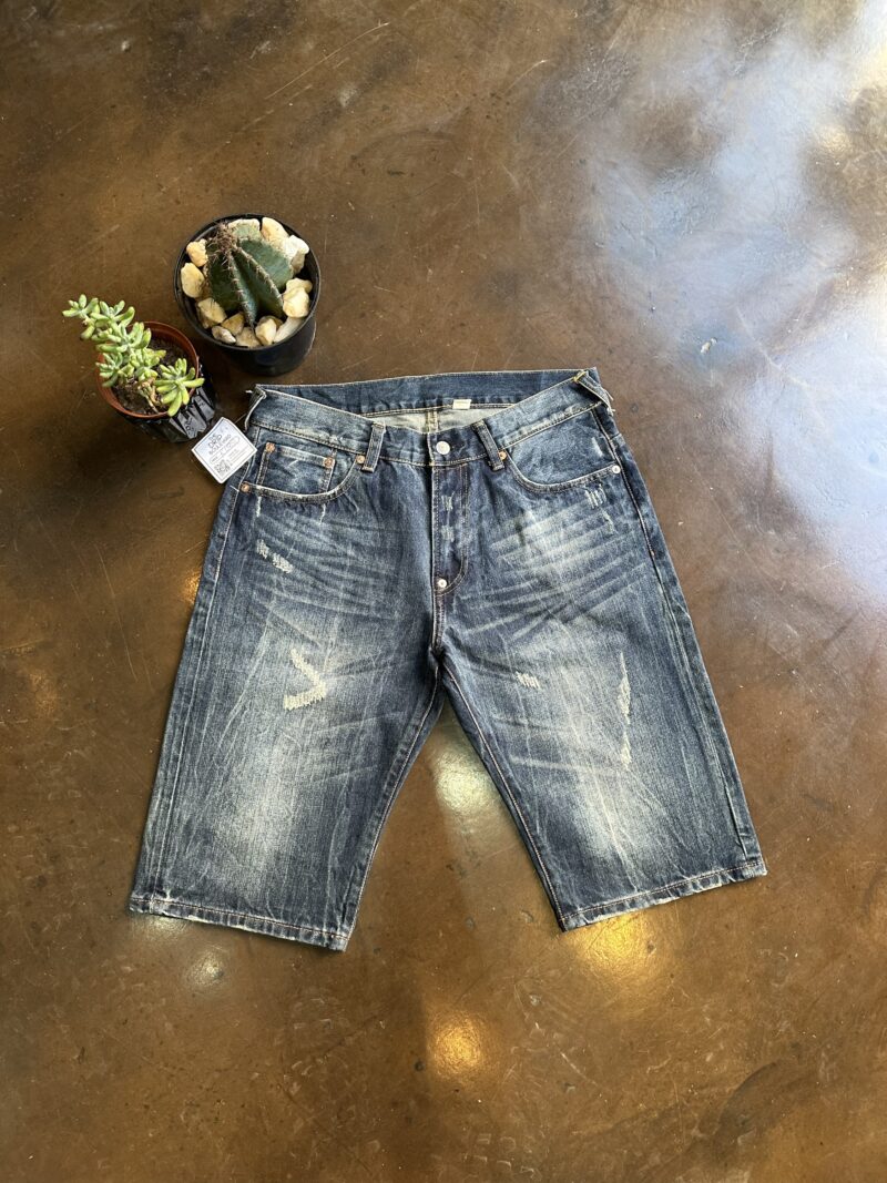 Evisu Denim Jorts - 32 - Image 4