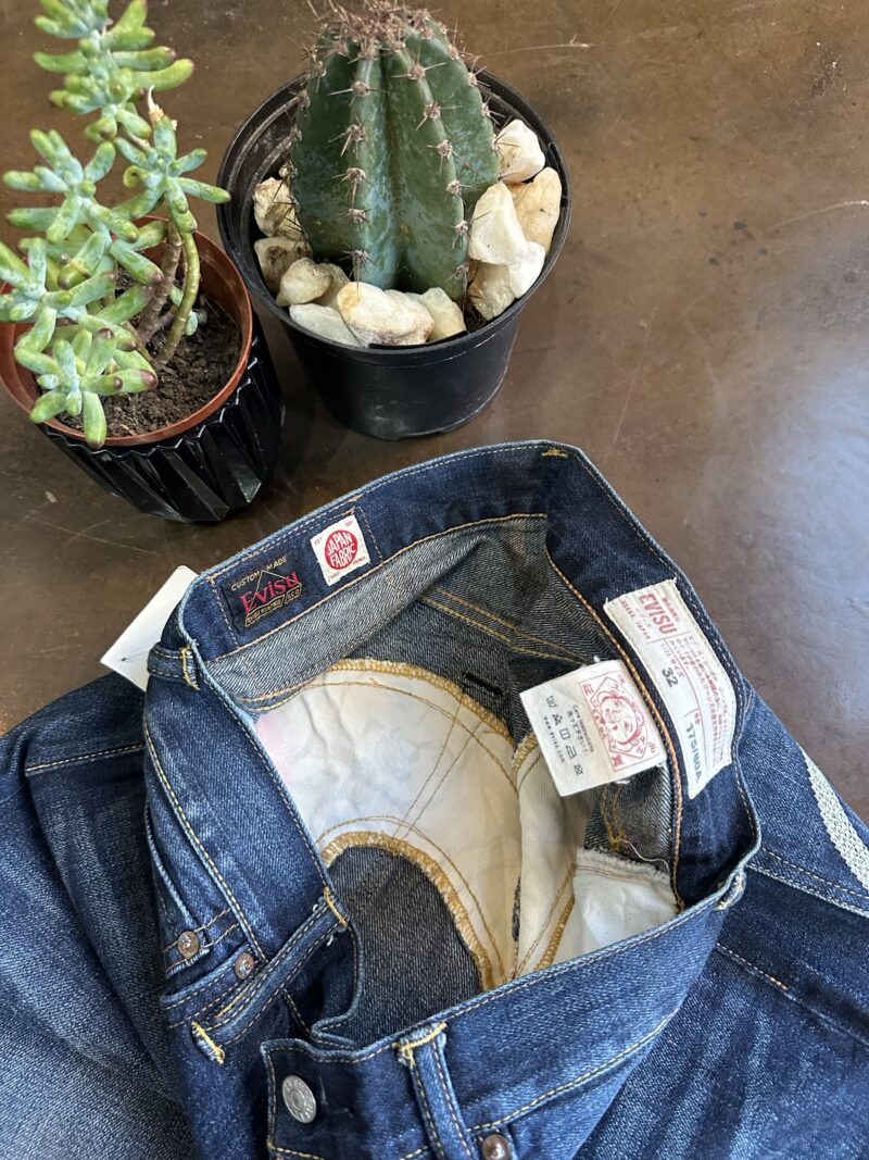 Vintage Evisu Denim Jorts - 32 - Image 2