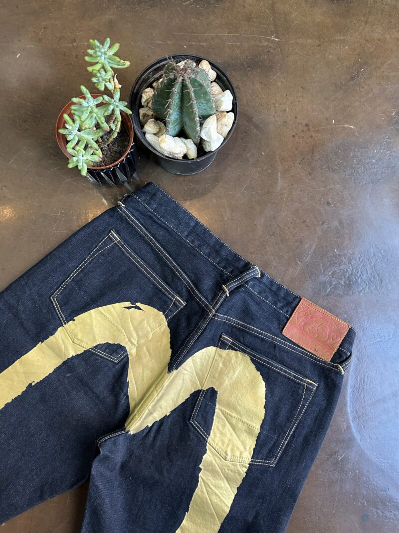 Vintage Evisu Denim Jorts - Image 3