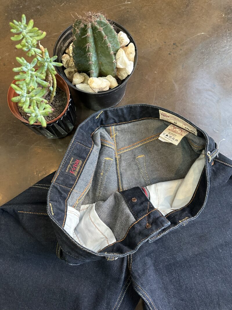 Vintage Evisu Denim Jorts - Image 2