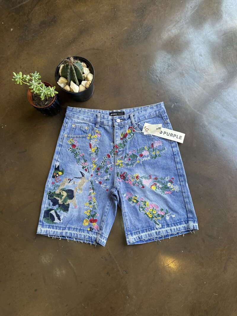 Purple Jeans Jorts - 32/34