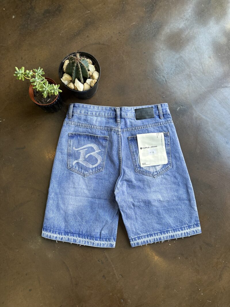 Purple Jeans Jorts - 32/34 - Image 4