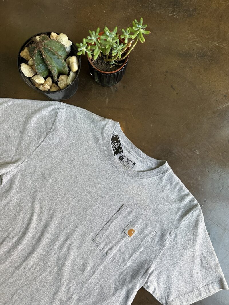 Vintage Carhartt Pocket Logo Tee - L - Image 2