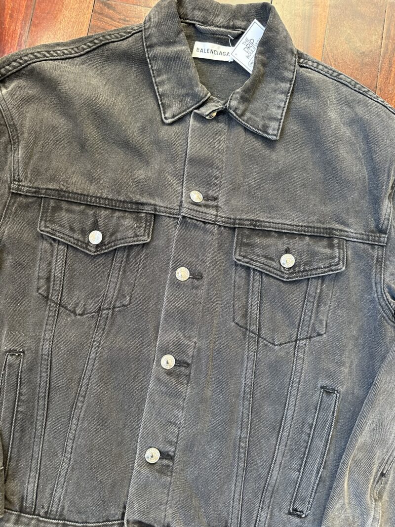 Balenciaga Denim Jacket - L - Image 4