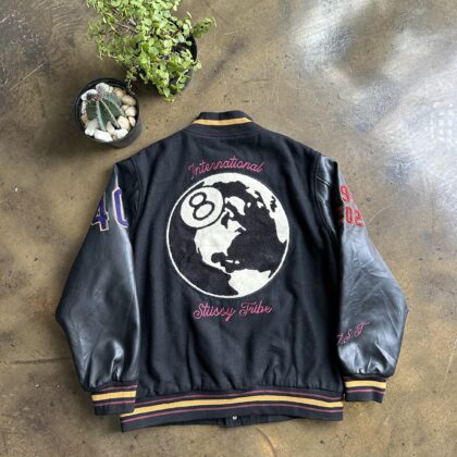 Stussy 40th Anniversary Varsity Jacket - L